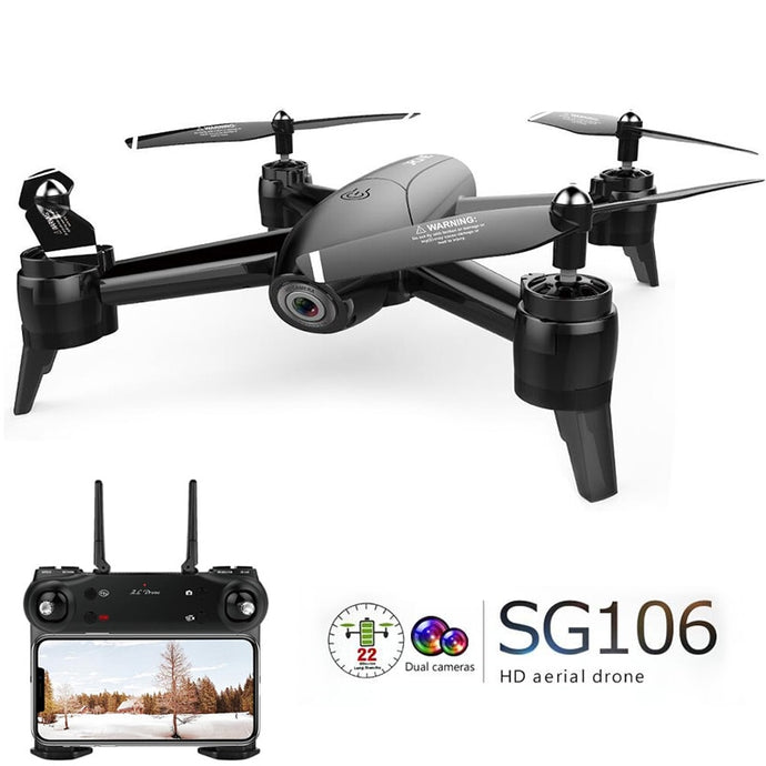 SG106 RC Drone Optical Flow 1080P HD Dual Camera Real Time Aerial Video RC Quadcopter