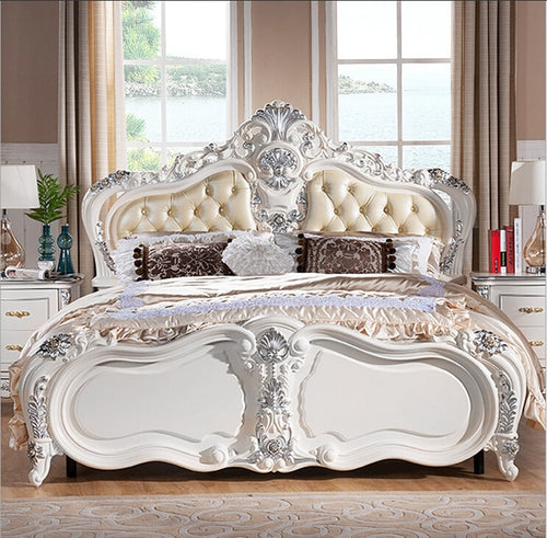 Romantic European French bed 1.8 m 6275