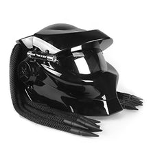 Load image into Gallery viewer, Full Face Casco Retro Motorcycle Helmet with Braid