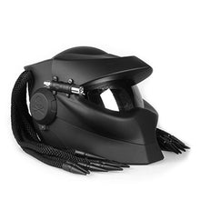 Load image into Gallery viewer, Full Face Casco Retro Motorcycle Helmet with Braid